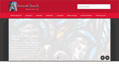 Desktop Screenshot of christchurchridleypark.org